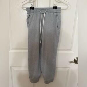 lululemon athletica Gray Track Pants with Tapered Design